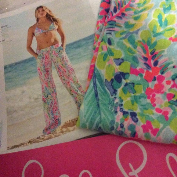 Lilly Pulitzer Catch the wave beach pant - Picture 6 of 8